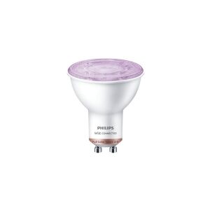 Philips Smart - LED-spot lyspære - form: PAR16 - GU10 - 4.7 W (tilsvarende 50 W) - klasse F - full color - 2200-6500 K