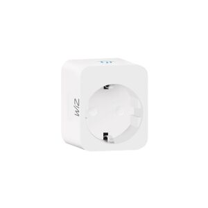 Philips WiZ Smart Plug - Smart stik - trådløs - Bluetooth, Wi-Fi - 2400 - 2483.5 Mhz - hvid
