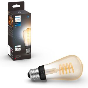 Philips Hue E27 Bt - White Ambiance Filament - St64 - 550 Lumen