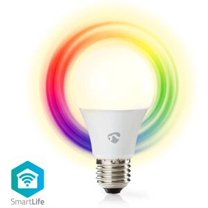 Nedis Smartlife - E27 Led Pære Med Wi-Fi - Farve Og Varm Hvid