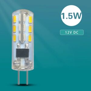 10 STK G4 LED-lampe COB LED-pære VARM HVID 1,5W 1,5W warm white 1.5W-1.5W