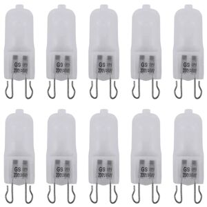 10x G9 Halogen Varm hvid Office Capsule Frosted Light Pære Lampe 40w 230v [reduceret!!!nyt tilbud]