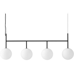 Audo Copenhagen TR Bulb Suspension Frame L: 125 cm - Matte Opal/Black