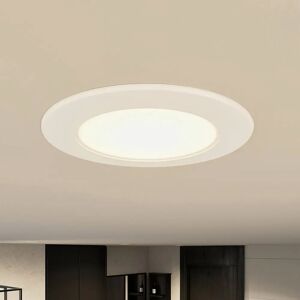 Prios LED-indbygningslampe Rida, 11,5 cm, 9W, 3 enheder, CCT, dæmpbar