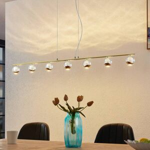 Lucande Kilio LED-hængelampe, 7 lyskilder, guld