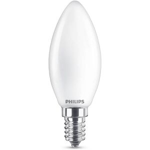 PhilipsPhilips - Pære LED 4,3W Glas Kerte (470lm) E14