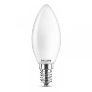 Philips - Pære LED 6,5W Glas Kerte (806lm) E14