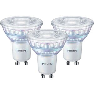 Philips - 3-pack Pære LED Dæmpbar 3,8W GU10