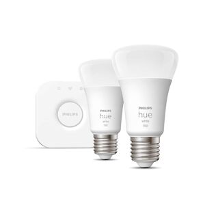 Philips Hue - White Starter Kit Bluetooth 2xE27 & Hue Bridge