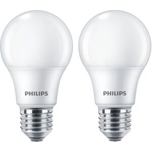 Philips Corepro E27 Standardpære, 2-Pak, 2700k, 8w