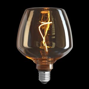 Unison 10 Stk Brandy Globe Ø125 Mm 3 Trin Dæmpbar E27 4w 1800k