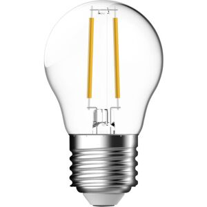 Nordlux Energetic E27 Led Filament Kronepære, 4w, Klar, 2700k