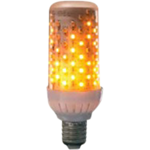 Firelamp Led Flammepære E27 Hvid  Klar