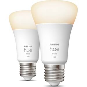 Philips Hue White E27 Standardpære, 2-Pak, 9,5w