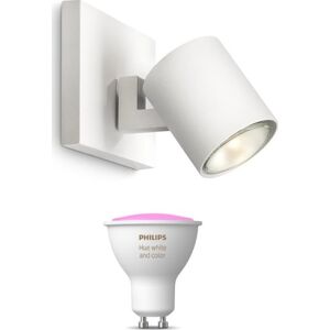 Philips Runner 1-Spot Med Hue White Color Ambiance Pære  Hvid