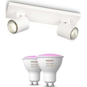 Philips Runner 2-Spot Med Hue White Color Ambiance Pære  Hvid