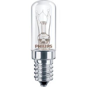 Philips E14 Glødepære Rørformet, 7w, 2700k  Klar