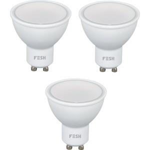 Foss Europe Foss Fesh Smart Home Led Spotpære 3-Pak Gu10 I Multifarve På 5w