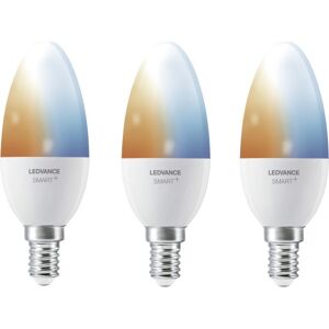 Ledvance Smart+ Wifi E14 Kertepære, Justerbar Hvid, 4,9w, 3 St