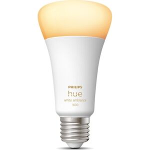 Philips Hue White Ambiance E27 Standardpære, 100w  Mat