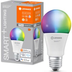 Ledvance Smart+ Wifi E27 Standardpære, Farveskift + Justerbar Hvid, 9w, 1-Pak