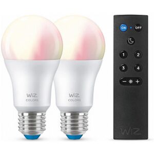 WiZ Smart Led-Lampe, 2-Pak Og Fjernbetjening