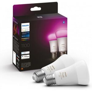 Philips Led-Smartlampe, White And Color Ambiance, E27, 1100 Lm, 2-