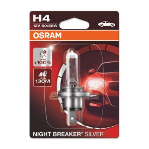 OSRAM Night Breaker pære Sølv H4 12V/60/55 - X1