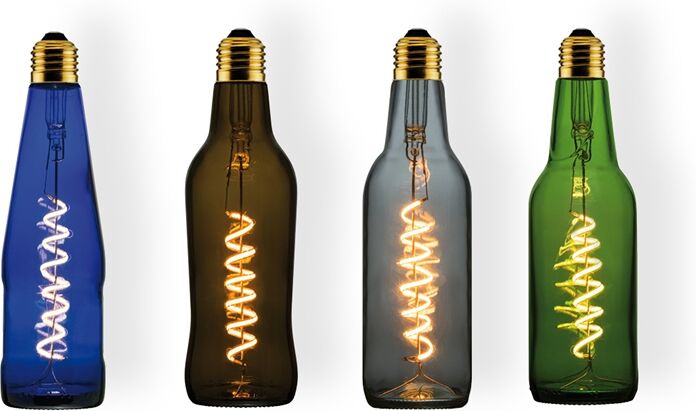 Segula 50125 Beer Led Pære 8w E27 Dæmpbar Blå