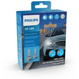 Philips Bombilla led h7  ultinon pro6000 2 uds 15w 12v