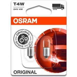 Bombilla del panel de instrumentos OSRAM T4W Standard 24V/4W, 2 Pieza