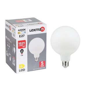 Bombilla LED E27 esférica 470 lúmenes 5W de 4000k BELLALUX