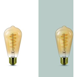 Philips 6x Bombilla LED 60W A60 E27 Luz Blanca Cálida 2700K