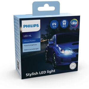 Philips Bombilla LED,  Faros delanteros para SEAT: Ibiza, Leon, Altea, Toledo, Cordoba, Ateca, Exeo, Arona, Alhambra, Arosa (Ref: 01786494)