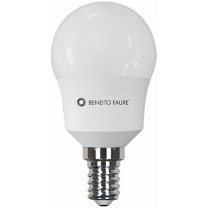 Beneito Faure Bombilla Esferica Led E-14 7w 45mm   4245 3.000k