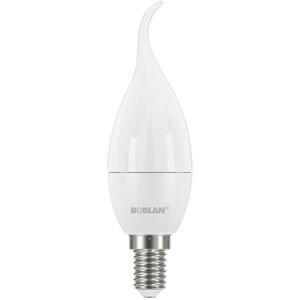 Roblan Bombilla Vela Llama Led E-14 5w 35mm  C37flamebe14 6.500 K