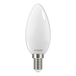 Roblan Bombilla Vela Cristal Led E-14 4w 35mm  Frostc305fe14 4.000 K