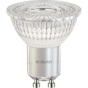 Roblan Bombilla Led Cristal Gu10 4.3w 110º 50mm   Dicro04c110 3.000k