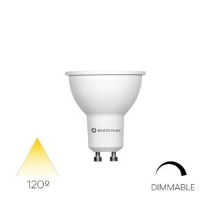 Beneito Faure Bombilla Led Gu10 6w 120º Uniform-Line  4228 3.000k Dimmable