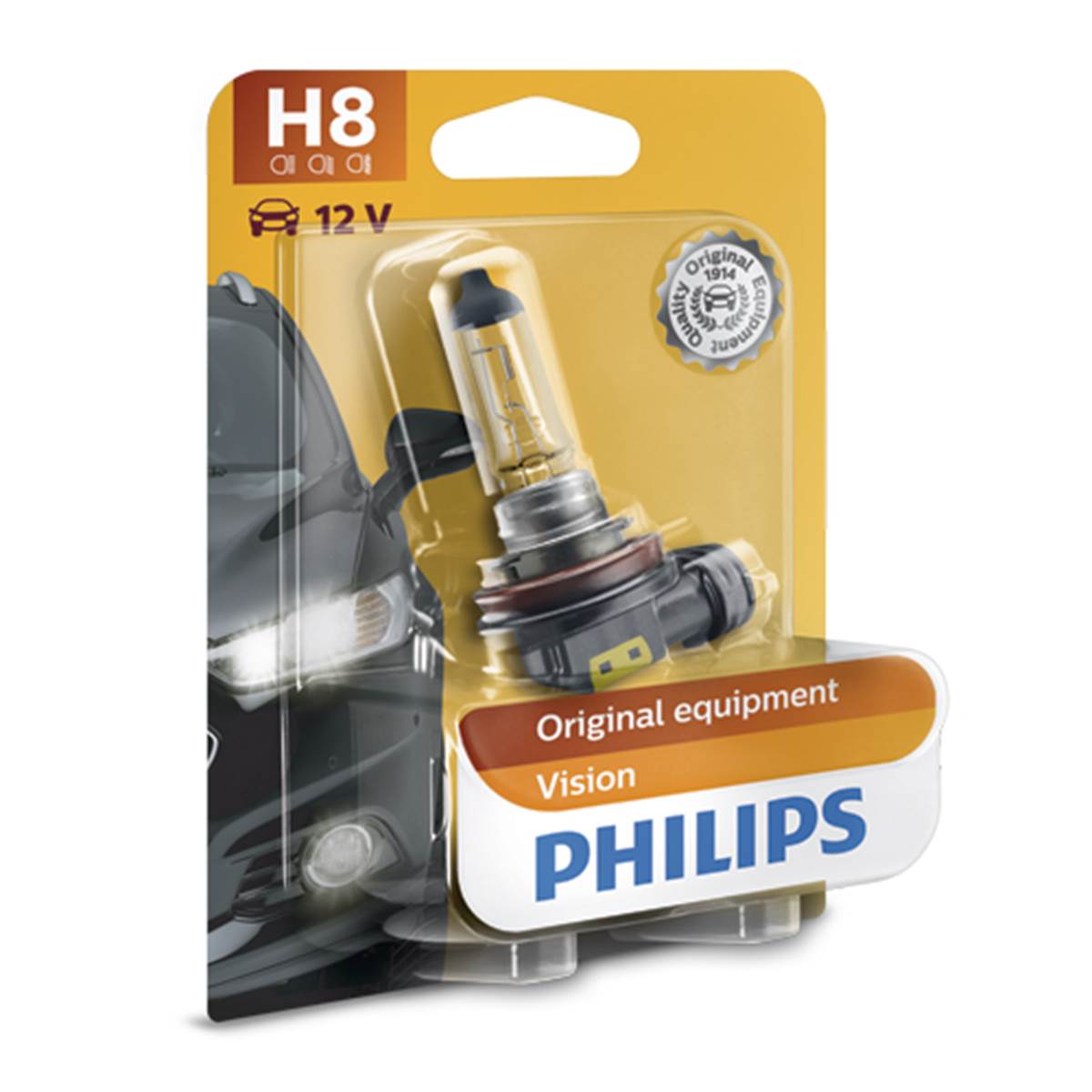Philips Bombilla h8  vision 35w 12v 1 ud