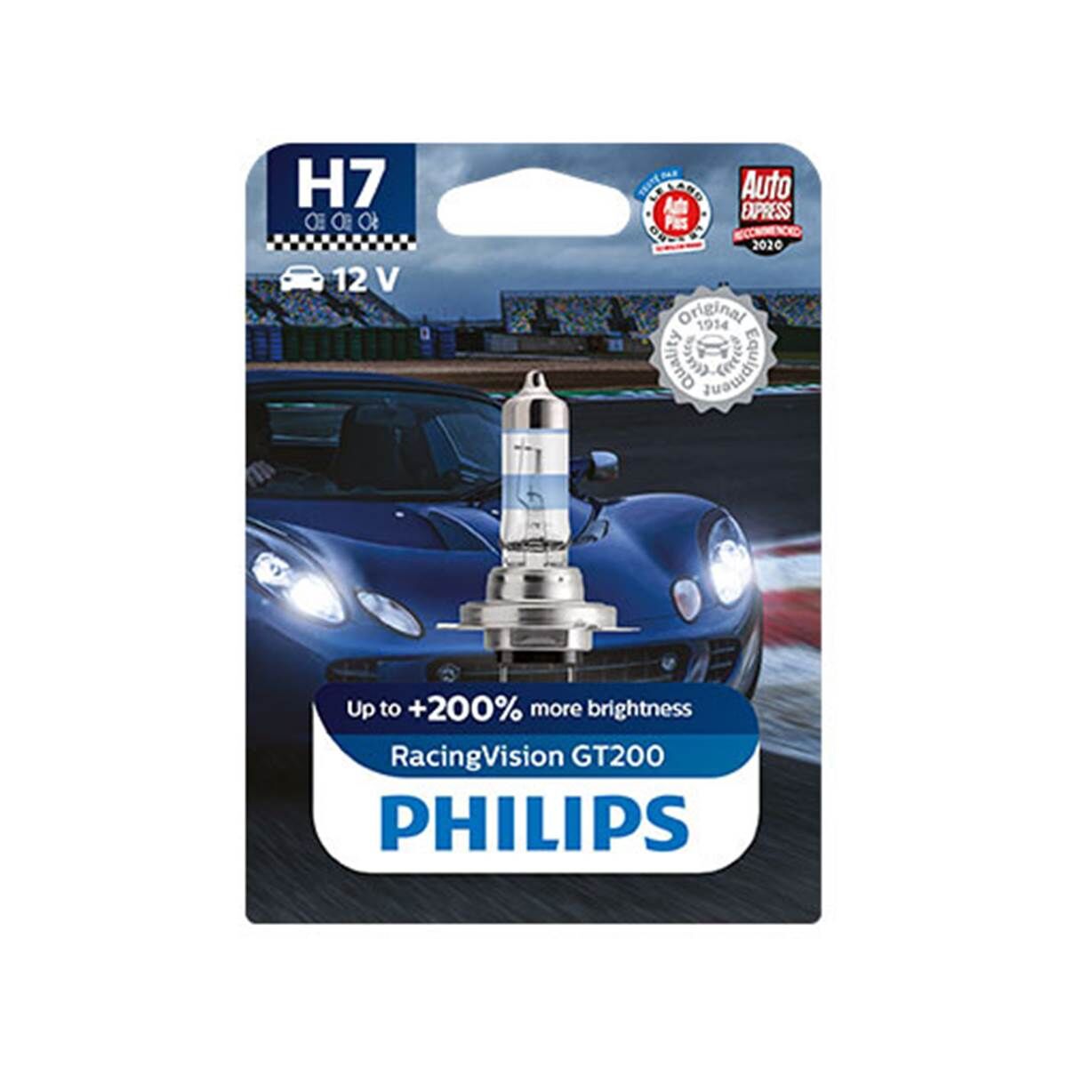 Philips Bombilla h7  Racing vision gt200 1ud