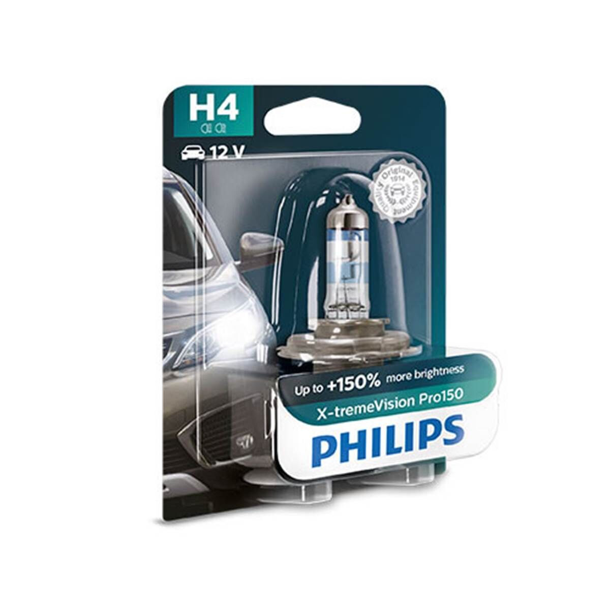 Philips Bombilla h4  xtr vision pro150 1ud