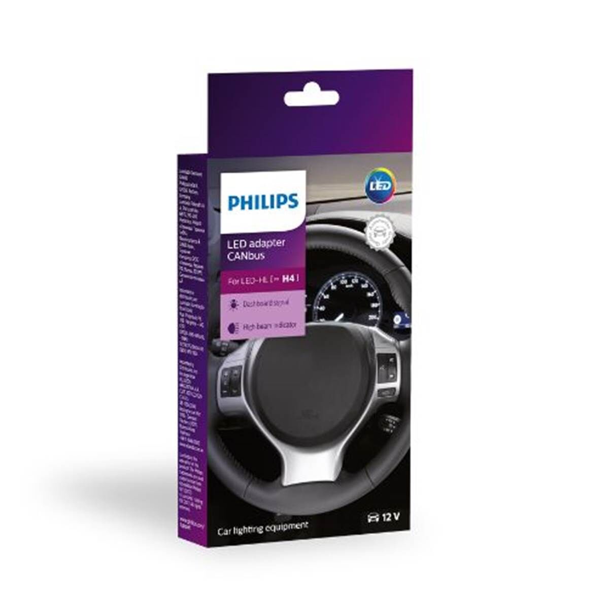 Philips Adaptador canbus h4 led  (2ud)