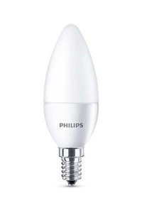 E14 Philips E14 LED-lamput 3,5W (20W) (Kynttilä, Huuruinen)