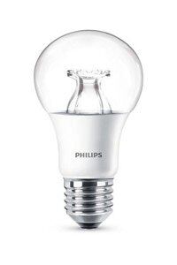 E27 Philips E27 LED-lamput 8,5W (60W) (Päärynä, Kirkas, Himmennettävä)
