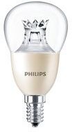 E14 Philips E14 LED-lamput 8W (60W) (Kiilto, Kirkas, Himmennettävä)