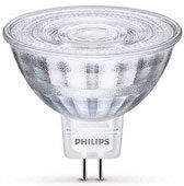 GU5.3 / MR16 (12V) Philips GU5.3 LED-lamput 3W (20W) (Piste)