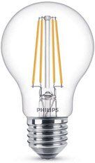 E27 Philips Filament E27 LED-lamput 7W (60W) (Päärynä, Kirkas)