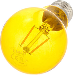 LEDVANCE LED Star Clas 2.5W E27 Yellow