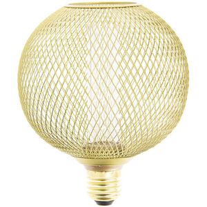 Ampoule Filament LED déco cage dorée boule, culot E27, 200 Lumens